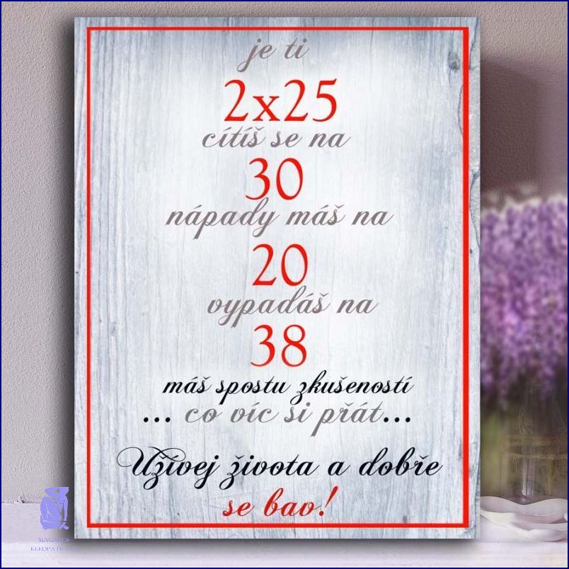 50. Narozeniny: Darek Pro Maminku!