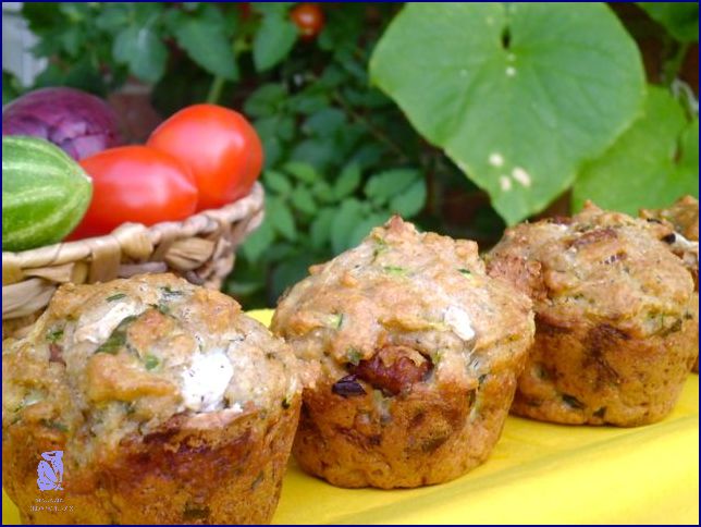 Recept: Slané Cuketové Muffiny! Recept: Slané Cuketové Muffiny!