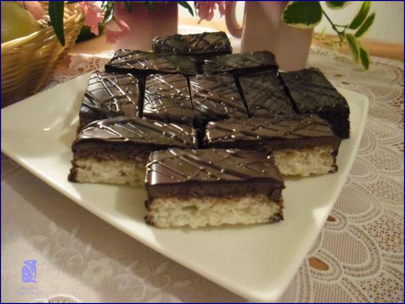 Recept: Kokosové Řezy Na Plech! Recept: Kokosové Řezy Na Plech!