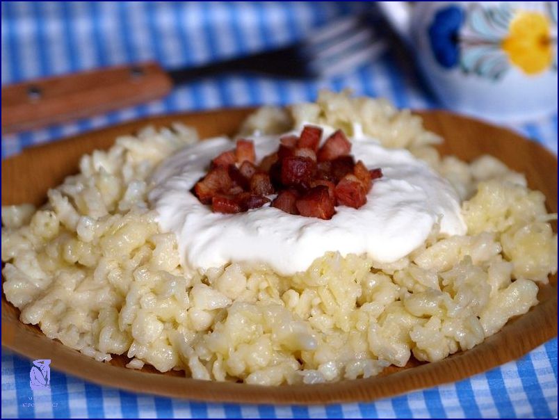 Recept na Halušky s Bryndzou! Recept na Halušky s Bryndzou!