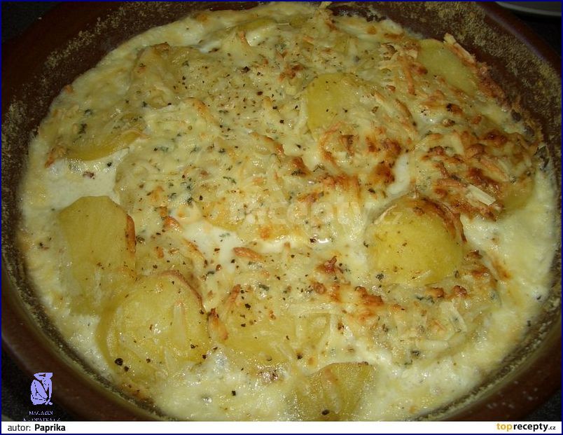 Recept: Zapečené Brambory S Nivou! Recept: Zapečené Brambory S Nivou!