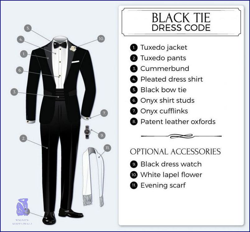 Stylový Dress Code: Black Tie! Stylový Dress Code: Black Tie!