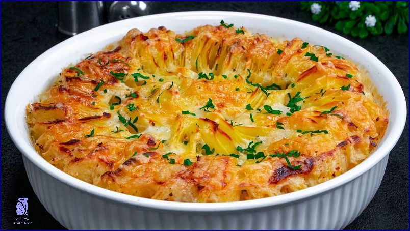 Chutné Pečené Brambory S Česnekem!