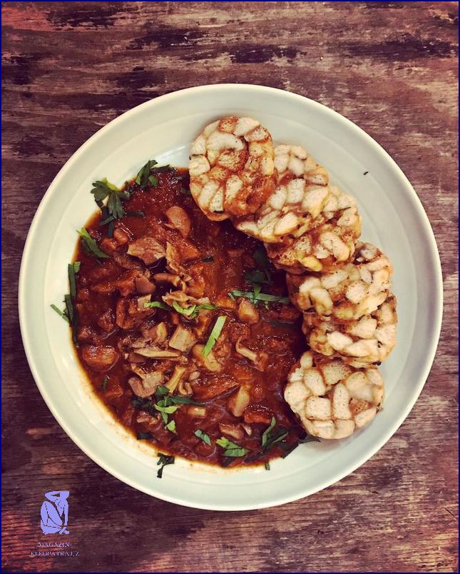 Guláš z hlívy ústřičné: Recept jak ho uvařit!