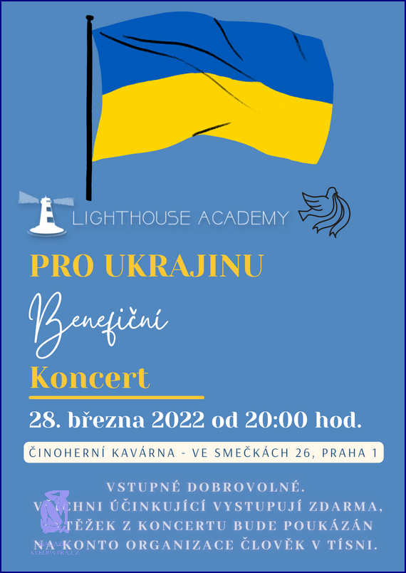 Koncert Pro Ukrajinu Letna: Jdi S Námi!