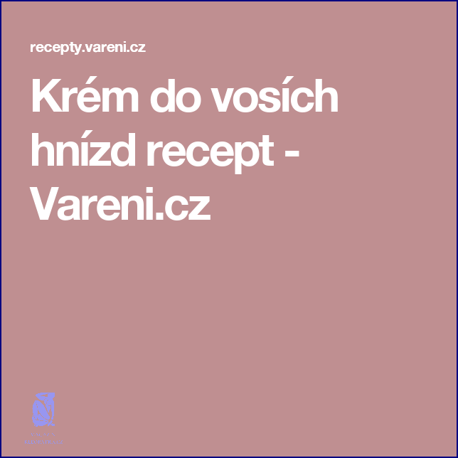 Neuvěřitelné: Máslový Krém Do Vosích Hnízd!