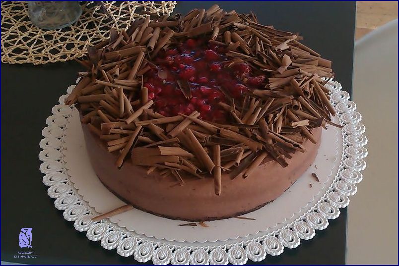 Recept Na Cokoladový Dort S Malinami!