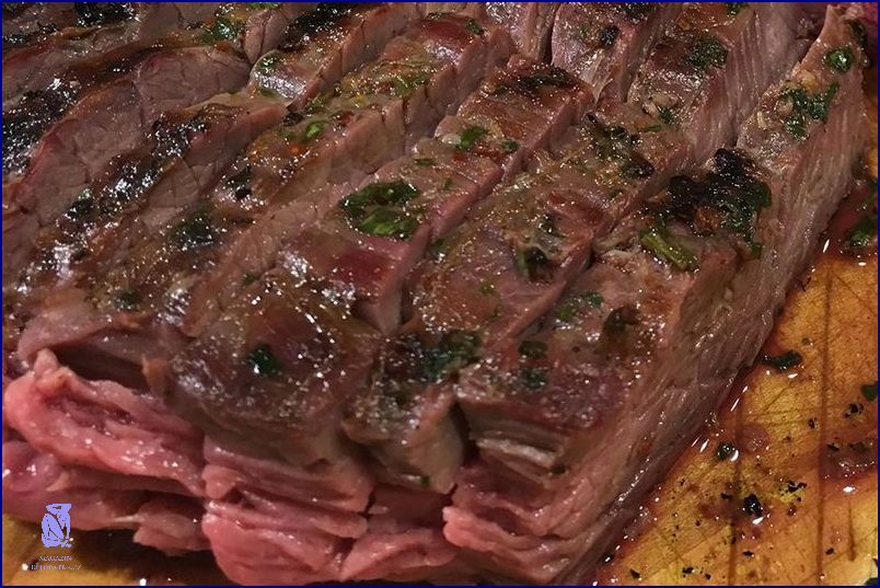 Recept na Flap Steak Hotový!
