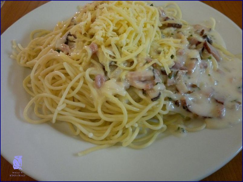 Recept na Špagety Carbonara Se Smetanou!