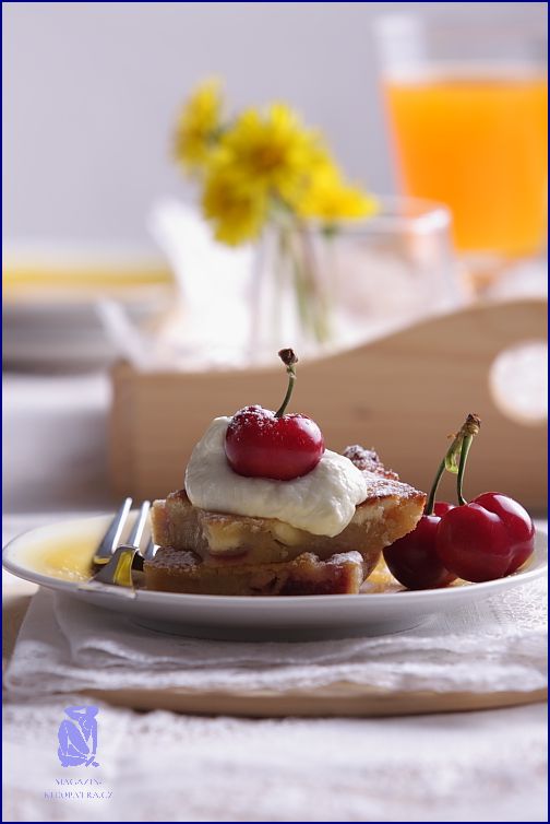 Recept Na Piškot S Ovocem A Želatinou!