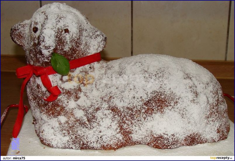 Recept na Piškotový Beránek - Vyřešíš vánoční pečení?