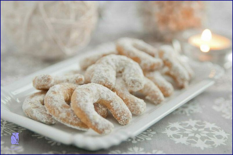 Recept na Tradiční Vanilkové Rohlíčky!