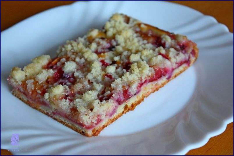 Recept na Švestkový Koláč S Drobenkou!
