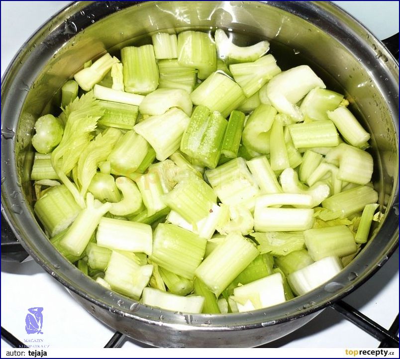 Recepty na Zapečený Řapíkatý Celer!