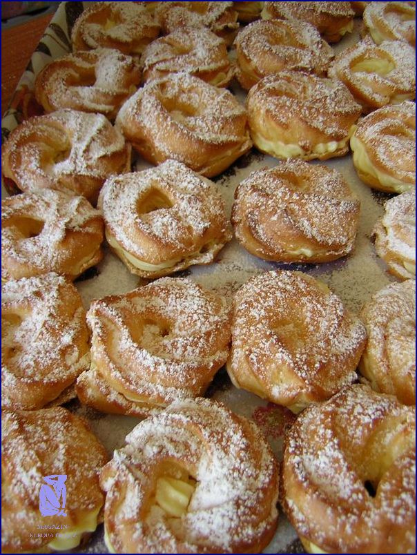 Věnečky Z Odpalovaného Těsta - Recept!