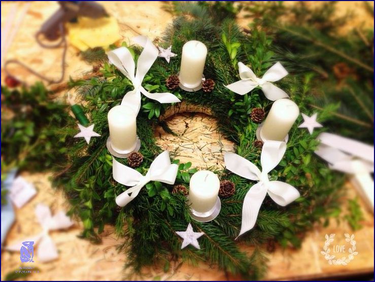 Vyrobte si Adventní Věnec Na Stůl!
