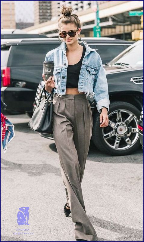 Ohromující Look: Džínová Bunda K Šatům!