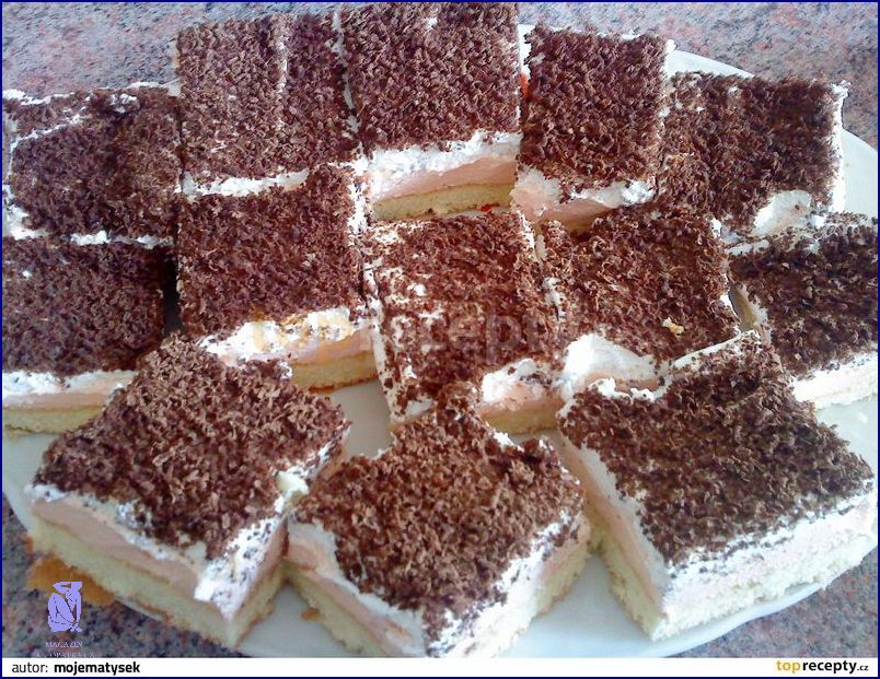 Recept Na Piškot S Ovocem A Želatinou!
