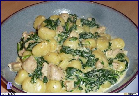 Šťavnaté Zapečené Gnocchi S Kuřecím Masem! Šťavnaté Zapečené Gnocchi S Kuřecím Masem!