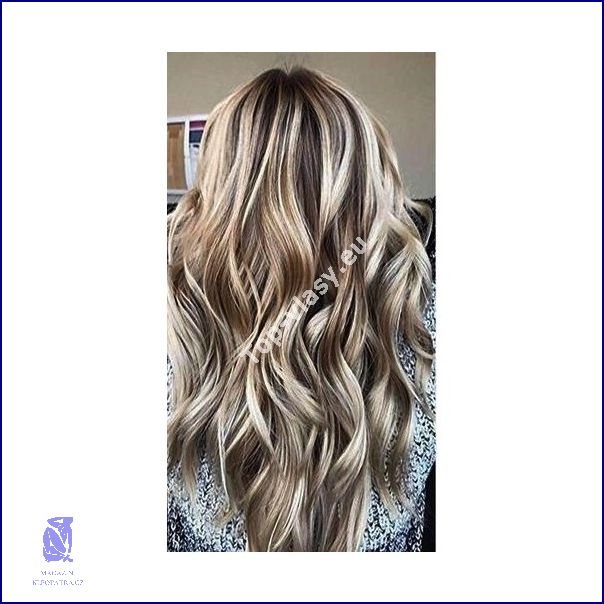 Užijte si Přeliv Blond na Melírované Vlasy!