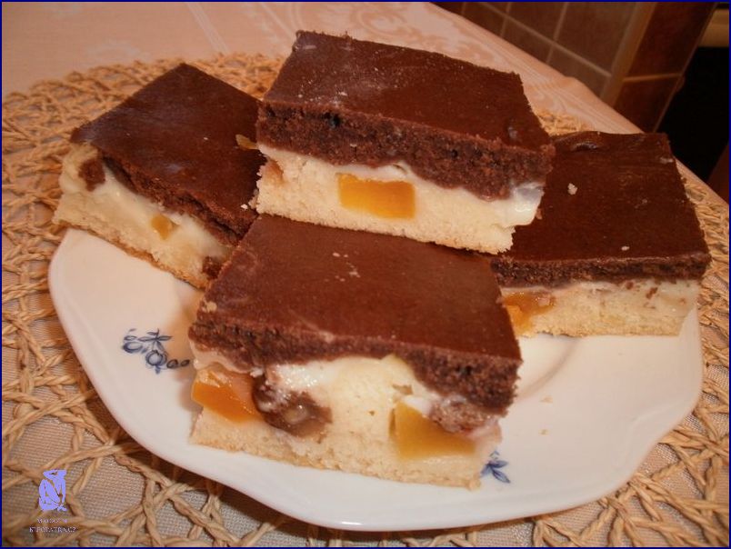 Tvarohové Řezy S Pudinkem - chutná jako z pohádky!